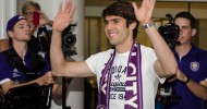 Ricardo Kaká arrives in Orlando to complete MLS transfer Ricardo Kaká arrives in Orlando to complete MLS transfer