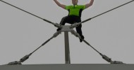 Daredevil Nik Wallenda walks The Orlando Eye Daredevil Nik Wallenda walks The Orlando Eye
