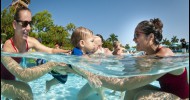 Aquatica, SeaWorld’s Waterpark, hosts the World’s Largest Swimming Lesson