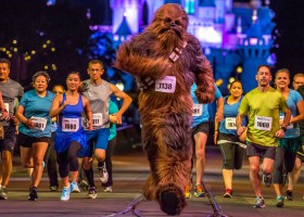 Second runDisney Star Wars  Half Marathon Event Sprinting Toward  Walt Disney World Resort in 2016