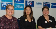 Eva Longoria Bastón campaigns for Hillary Clinton in Orlando