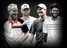 John McEnroe, Jim Courier, Andy Roddick & James Blake to play in PowerShares Tennis series in Orlando this week!