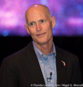 Rick Scott at 2014 Florida Governor's Conference on Tourism - 22nd September 2014 (Photographer: Nigel G Worrall)