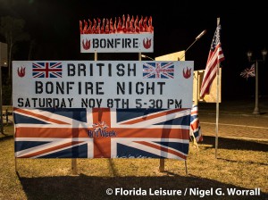 British Bonfire - BritWeek, Kissimmee, Florida - 8th November 2014 (Photographer: Nigel G. Worrall)