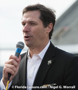 Steve Hogan - CEO Florida Citrus Sports at Orlando Citrus Bowl Grand Opening & Ribbon Cutting, Orlando, Florida - 19th November 2014 (Photographer: Nigel G. Worrall)