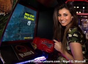 Nicole Spencer at IAAPA Attractions Expo, Orlando, Florida - 20th November 2014 (Photographer: Nigel G. Worrall)