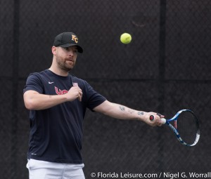 David Cook at Chris Evert Pro-Celebrity Tennis Classic, Boca Raton, 21-23 November 2014 (Photographer: Nigel G Worrall)