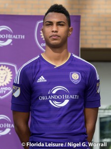 Orlando City Soccer 2015 Major League Soccer (MLS) home jersey,  Orlando, Florida - 5th November 2014 (Photographer: Nigel G. Worrall)