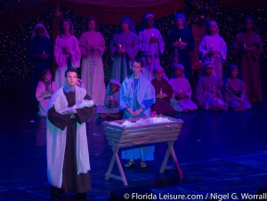 "It's Christmas" - Singing Christmas Trees, First Baptist Orlando, Florida - 7th December 2014 (Photographer: Nigel G Worrall)