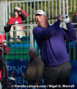Curtis Strange at PNC Father / Son Challenge, Orlando, Florida - 11 - 14 December 2014 (Photographer: Nigel G. Worrall)