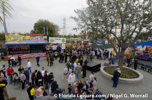 Fun Spot America & Gatorland break ground on new alligator themed tourist attraction, International Drive, Orlando -  20 January 2015 (Photographer: Nigel G. Worrall)
