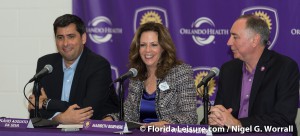 Disney becomes founding sponsor of Orlando City Soccer Club, Orlando - 4th March 2015 (Photographer: Nigel Worrall)