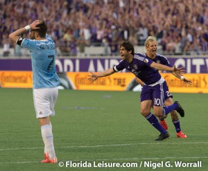 Orlando City Soccer Club 1 New York City Football Club 1, Orlando Citrus Bowl,  Orlando, Florida - 8th March 2015 (Photographer: Nigel G. Worrall)