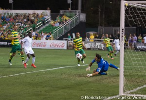 Tampa Bay Rowdies 3 vs Jacksonville Armada FC 2, Al Lang Stadium, St. Petersburg,Florida - 25th April 2015 (Photographer: Nigel G Worrall)