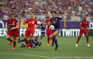 Orlando City Soccer 0 Toronto 2, Orlando Citrus Bowl, Orlando, Florida - 26th April 2015 (Photographer: Nigel G Worrall)