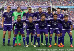 Orlando City Soccer 4 LA Galaxy 0, Orlando Citrus Bowl, Orlando, Florida - 17th May 2015 (Photographer: Nigel G Worrall)