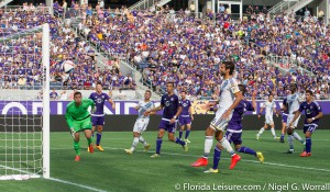 Orlando City Soccer 4 LA Galaxy 0, Orlando Citrus Bowl, Orlando, Florida - 17th May 2015 (Photographer: Nigel G Worrall)