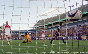 Orlando City Soccer 1 D. C. United 0, Orlando Citrus Bowl, Orlando, Florida - 14th June 2015 (Photographer: Nigel G Worrall)