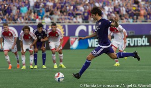 Orlando City Soccer 1 D. C. United 0, Orlando Citrus Bowl, Orlando, Florida - 14th June 2015 (Photographer: Nigel G Worrall)