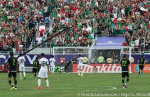 Mexico 2 Costa Rica 2, Orlando Citrus Bowl, Orlando, Florida - 27th June 2015 (Photographer: Nigel G Worrall)