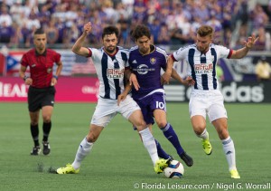 Orlando City Soccer 3 West Bromwich Albion 1, Orlando Citrus Bowl, Orlando, Florida - 15th July 2015 (Photographer: Nigel G Worrall)