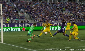 Orlando City Soccer 5 Columbus Crew 2, Orlando Citrus Bowl, Orlando, Florida - 1st August 2015 (Photographer: Nigel G Worrall)