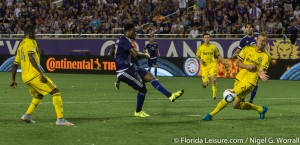 Orlando City Soccer 5 Columbus Crew 2, Orlando Citrus Bowl, Orlando, Florida - 1st August 2015 (Photographer: Nigel G Worrall)