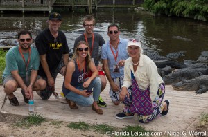 Hearts of Reality visits Gatorland, Orlando,  Florida - 7th August 2015 (Photographer: Nigel G Worrall)