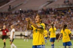 U.S. Women's Soccer Team vs. Brazil Women's Soccer Team, Orlando, Florida - 10 November 2013 (Photographer: Nigel Worrall)