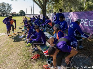 Orlando City Soccer Training - 25th January 2016 (Photographer: Nigel G Worrall)