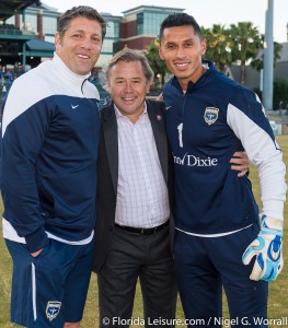 Jacksonville Armada FC 2 Orlando City 1, Community First Park, The Baseball Grounds of Jacksonville, Jacksonville, Florida - 13th February 2016 (Photographer: Nigel G Worrall)