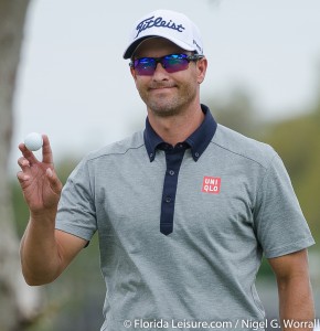 Adam Scott at Arnold Palmer Invitational, Orlando, Florida - 18th March 2016 (Photographer: Nigel G Worrall)