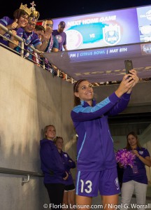 Orlando Pride 3 Houston Dash 1, Orlando Citrus Bowl, Orlando, Florida - 24th April 2016 (Photographer: Nigel G Worrall)