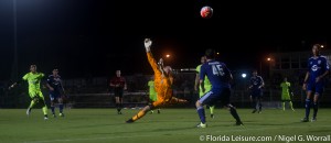 Mark Ridgers, Orlando City B 0 Charleston Battery 0, Titan Soccer Complex, Melbourne, Florida - 1st April 2016 (Photographer: Nigel G Worrall)