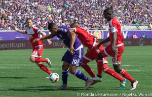 Orlando City Soccer 2 New England Revolution 2, Orlando Citrus Bowl, Orlando, Florida - 17th April 2016 (Photographer: Nigel G Worrall)