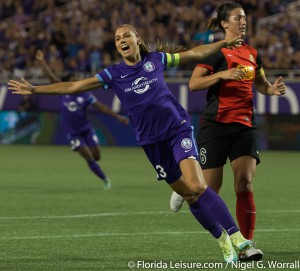 Orlando Pride 1 Western New York Flash 0, Camping World Stadium, Orlando, Florida - 14th May 2016 (Photographer: Nigel G Worrall)