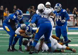 Tampa Bay Storm 63 Arizona Rattlers 56, Amalie Arena, Tampa, Florida - 29th May 2016 (Photographer: Nigel G Worrall)
