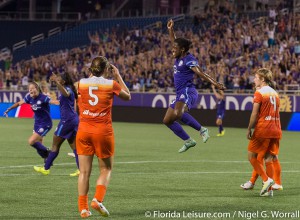 Orlando Pride 1 Houston Dash 0, Camping World Stadium, Orlando, Florida - 23rd June 2016 (Photographer: Nigel G Worrall)