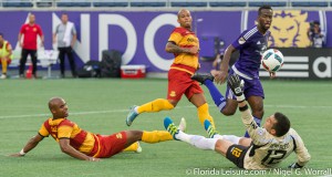 Orlando City Soccer1 Fort Lauderdale Strikers 2, US Open Cup, Camping World Stadium, Orlando, Florida - 29th June 2016 (Photographer: Nigel G Worrall)