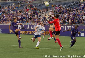 Orlando Pride 2 Boston Breakers 1, Camping World Stadium, Orlando, Florida - 10th July 2016 (Photographer: Nigel G Worrall)