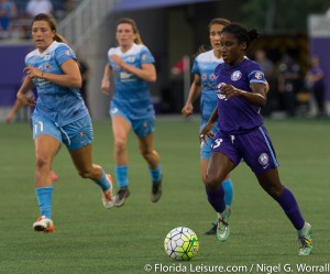Orlando Pride 0 Chicago Red Stars 1, Camping World Stadium, Orlando, Florida - 16th July 2016 (Photographer: Nigel G Worrall)