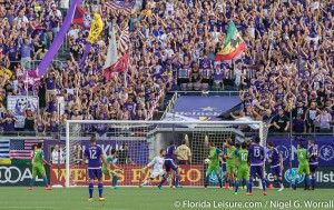 Orlando City Soccer 1 Seattle Sounders 3, Camping World Stadium, Orlando, Florida - 7th August 2016 (Photographer: Nigel G Worrall)