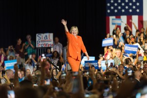 Hillary Clinton, Kissimmee, Florida - 8th August 2016 (Photographer: Nigel G Worrall)