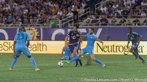 Orlando City Soccer 2 New York City FC 1, Camping World Stadium, Orlando, Florida - 28th August 2016 (Photographer: Nigel G Worrall)