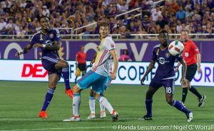 Orlando City Soccer 1 Columbus Crew SC 4, Camping World Stadium, Orlando, Florida - 17th September 2016 (Photographer: Nigel G Worrall)