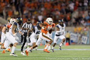 West Virginia 14 Miami 31, Russell Athletic Bowl, Camping World Stadium, Orlando, 28th December 2016 (Photographer: Nigel G Worrall)