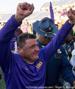 LSU 29 Louisville 9, Buffalo Wild Wings Bowl, Camping World Stadium, Orlando, 31st December 2016 (Photographer: Nigel G Worrall)