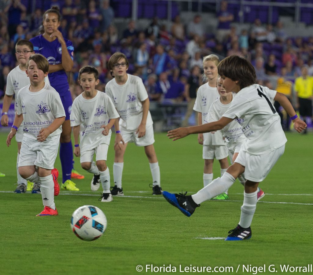 Orlando City Soccer Kids vs Pros, Orlando City Soccer Stadium, Orlando, 2nd March 2017 (Photographer: Nigel G Worrall)