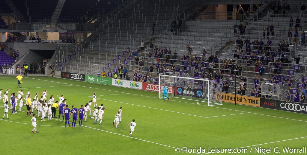 Orlando City Soccer Kids vs Pros, Orlando City Soccer Stadium, Orlando, 2nd March 2017 (Photographer: Nigel G Worrall)