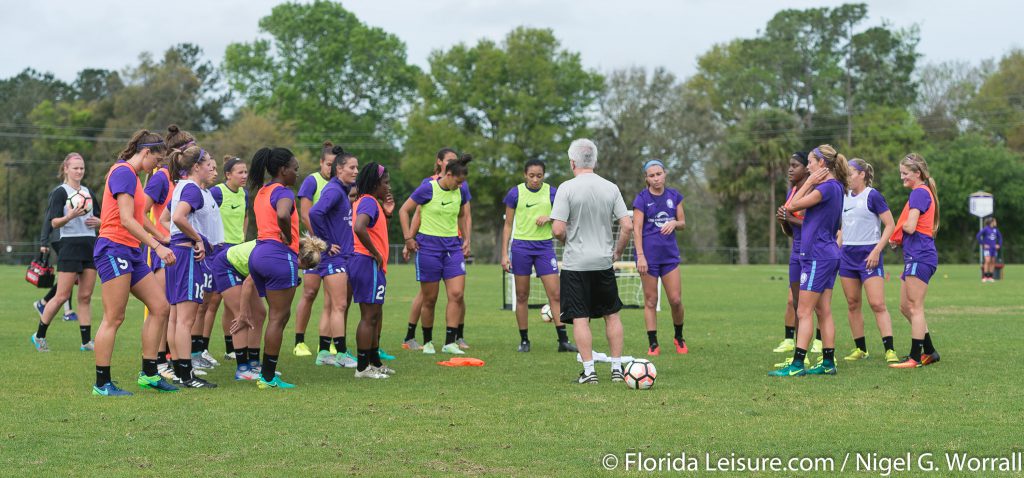 Orlando Pride - 1st Training Session, Seminole Soccer Complex, Orlando, Florida - 13th March 2017 (Photographer: Nigel G Worrall)